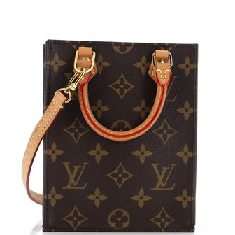 Louis Vuitton Petit Sac Plat Bag Monogram Canvas