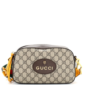Gucci Neo Vintage Camera Messenger Bag GG Coated Canvas