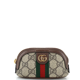 Gucci Ophidia Key Pouch GG Coated Canvas