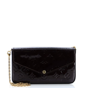 Louis Vuitton Felicie Pochette Monogram Vernis