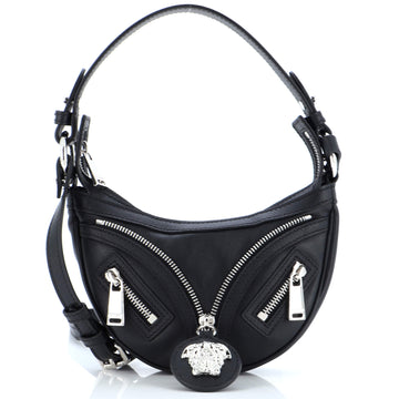 Versace Repeat Hobo Leather Mini