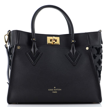Louis Vuitton On My Side Tote Monogram Tuffetage Leather MM