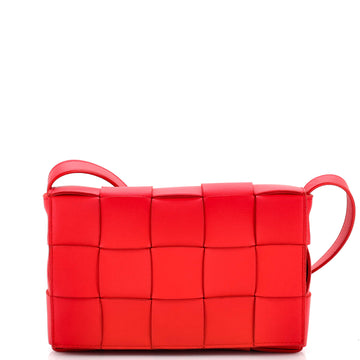 Bottega Veneta Cassette Crossbody Bag Maxi Intrecciato Leather