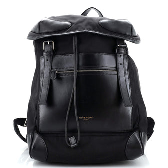 Givenchy Rider Backpack Canvas with Leather