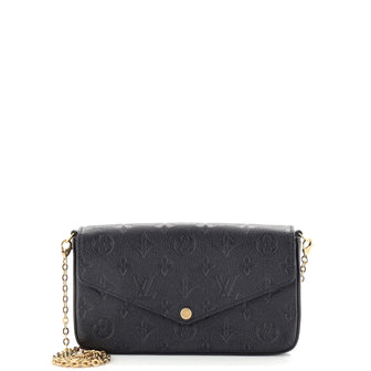 Louis Vuitton Felicie Pochette Monogram Empreinte Leather