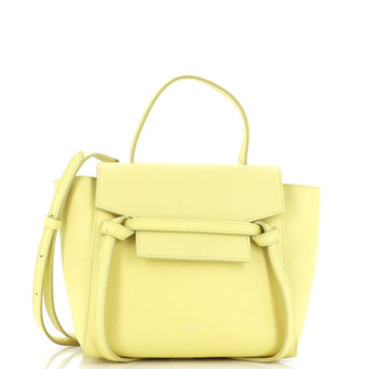 Celine Belt Bag Textured Leather Nano