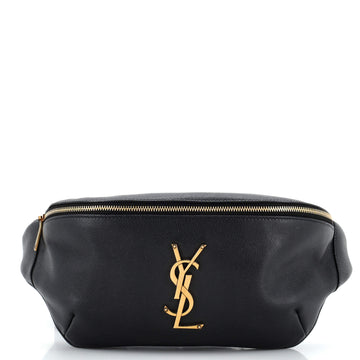 Saint Laurent Classic Monogram Belt Bag Leather