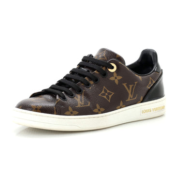 Louis Vuitton Women's FrontRow Sneakers Monogram Canvas with Patent
