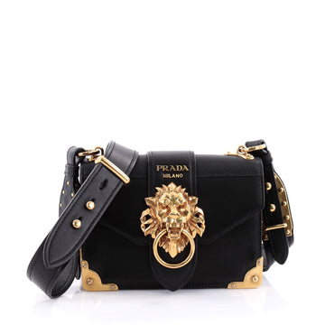 Prada Animalier Cahier Crossbody Bag City Calf and 2574301