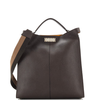 Fendi Peekaboo X-Lite Fit Bag Leather Large