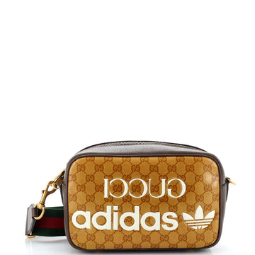 Gucci x adidas Shoulder Bag GG Coated Canvas