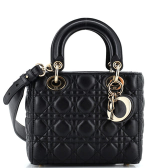 Christian Dior My Lady Dior Bag Cannage Quilt Lambskin