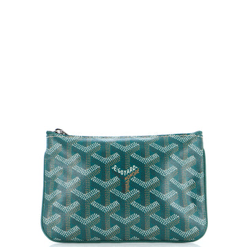 Goyard Senat Zip Pouch Coated Canvas Mini