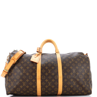 Louis Vuitton Keepall Bandouliere Bag Monogram Canvas 55