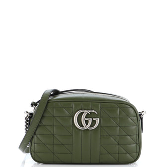 Gucci GG Marmont Shoulder Bag Mixed Matelasse Leather Small