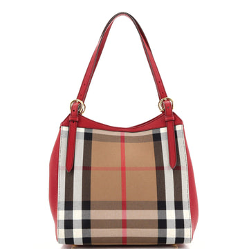 Burberry Canterbury Tote House Check Canvas Small
