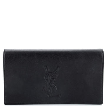 Saint Laurent Belle de Jour Clutch Leather Large