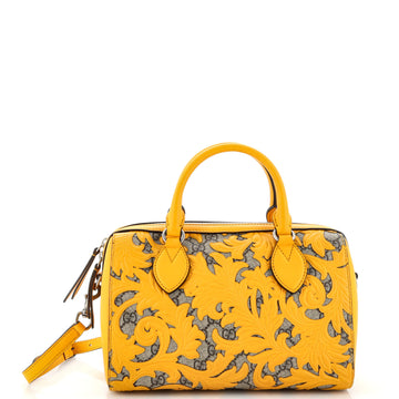 Gucci Convertible Boston Bag Arabesque GG Coated Canvas Small