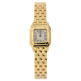 Cartier Panthere de Cartier Quartz Watch Yellow Gold 17