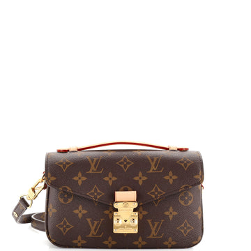 Louis Vuitton Pochette Metis Monogram Canvas East West