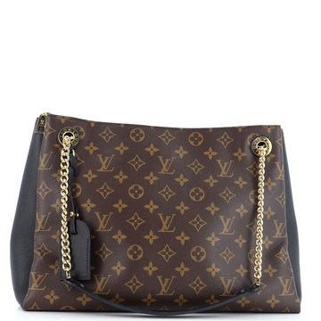 Louis Vuitton Surene Handbag Monogram Canvas with Leather MM