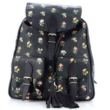 Saint Laurent Festival Backpack Printed Leather Medium