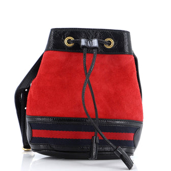 Gucci Ophidia Bucket Bag Suede Mini