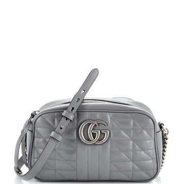 Gucci GG Marmont Shoulder Bag Mixed Matelasse Leather Small