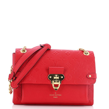 Louis Vuitton Vavin Handbag Monogram Empreinte Leather PM