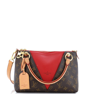 Louis Vuitton V Tote Monogram Canvas and Leather BB