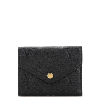 Louis Vuitton Victorine Wallet Monogram Empreinte Leather