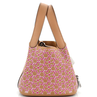 Hermes Picotin Lock Bag Lucky Daisy Printed Swift Micro