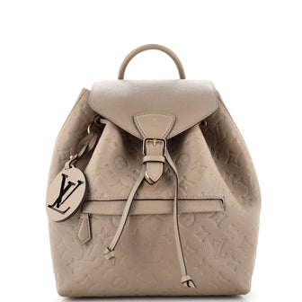 Louis Vuitton Montsouris NM Backpack Monogram Empreinte Leather PM
