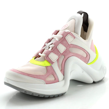 Louis Vuitton Women's LV Archlight Sneakers Fabric and Leather