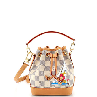 Louis Vuitton Noe NM Handbag Limited Edition Vivienne Damier Nano