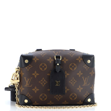 Louis Vuitton Petite Malle Souple Handbag Monogram Canvas