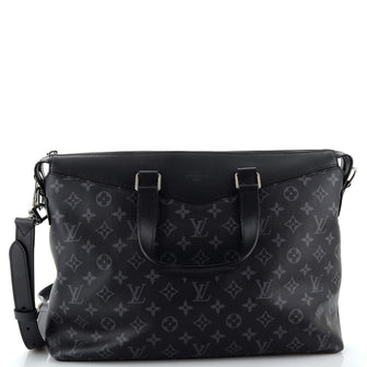 Louis Vuitton Explorer Briefcase Monogram Eclipse Canvas
