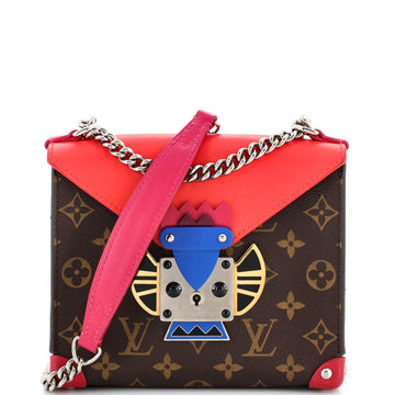Louis Vuitton Tribal Mask Pochette Monogram Canvas PM