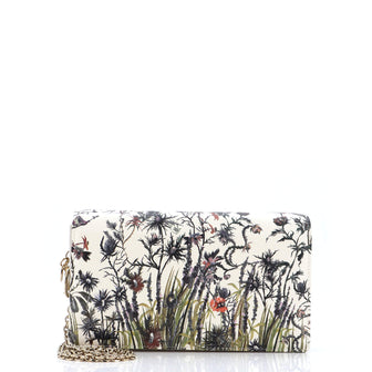 Christian Dior Lady Dior Wallet on Chain Pouch Printed Leather