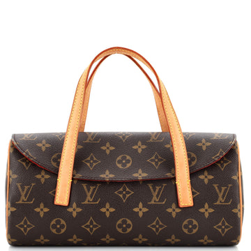 Louis Vuitton Sonatine Handbag Monogram Canvas