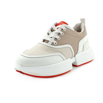 Hermes Women's Athlete Sneakers Knit Fabric and Leather