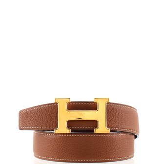 Hermes Constance Reversible Belt Leather Medium