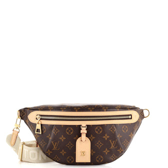 Louis Vuitton High Rise Bum Bag Monogram Canvas