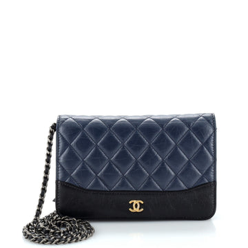 Chanel Gabrielle Wallet on Chain Quilted Aged Calfskin