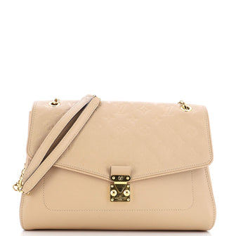 Louis Vuitton Saint Germain Handbag Monogram Empreinte Leather MM