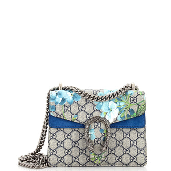 Gucci Dionysus Bag Blooms Print GG Coated Canvas Mini
