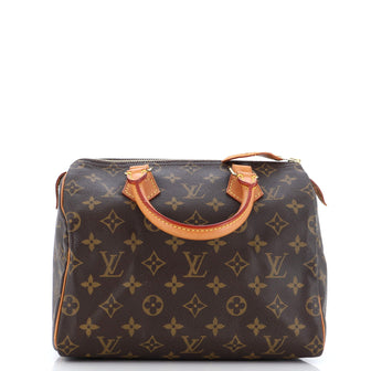 Louis Vuitton Speedy Handbag Monogram Canvas 25