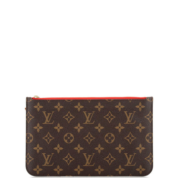 Louis Vuitton Neverfull Pochette Monogram Canvas Large