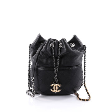Chanel Gabrielle Drawstring Bag Quilted Calfskin Small 2578302