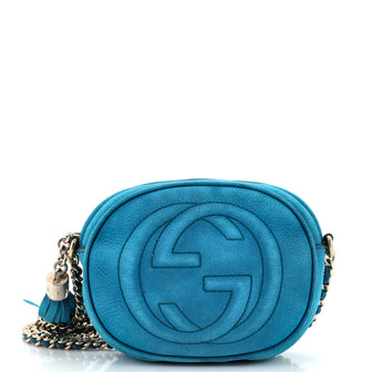 Gucci Soho Chain Bag Nubuck Mini